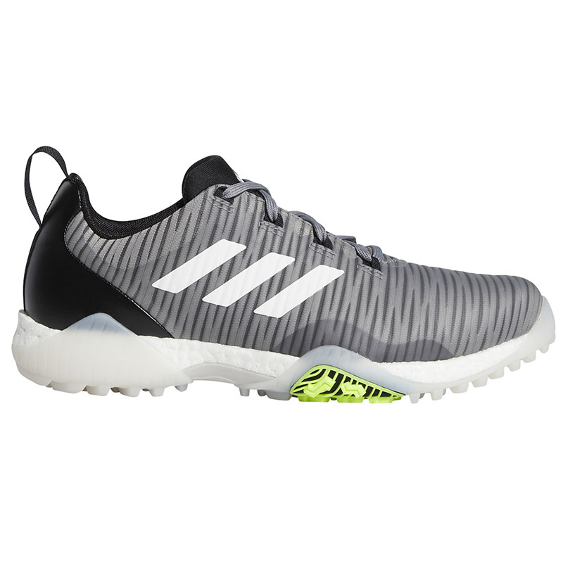 2020 Adidas Codechaos Golf Shoes - Grey/White/Black