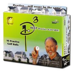 Almost Golf Balls (10 Pack) - Limited Flight Practice Golf Balls