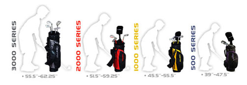 AccuLength Junior Golf Clubs