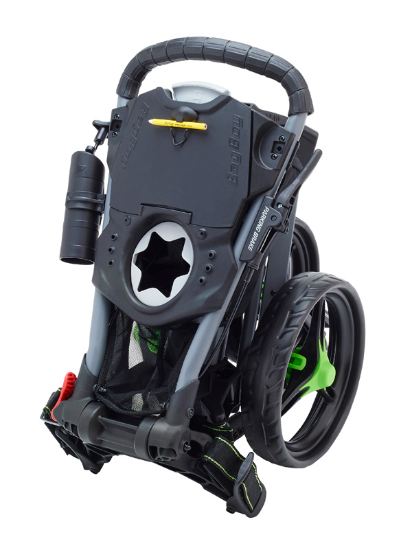 2017 Bag Boy Triswivel II Golf Push Cart folded