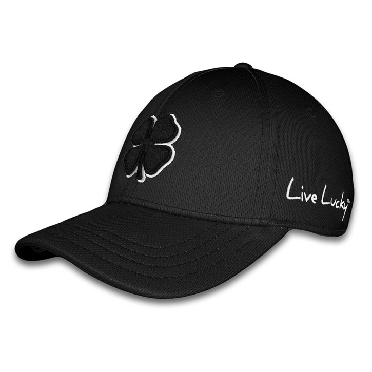 Black Clover Fitted Hat - Premium Clover #2