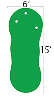 Big Moss Portable Putting Greens