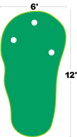 Big Moss Portable Putting Greens