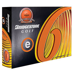 Bridgestone e6 Orange Golf Balls (1 Dozen)