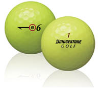 bridgestone e6 yellow golf balls