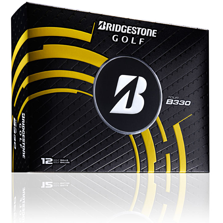 2014 Bridgestone Tour B330 Golf Balls (1 Dozen) White at