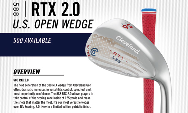 cleveland us open limited edition wedge