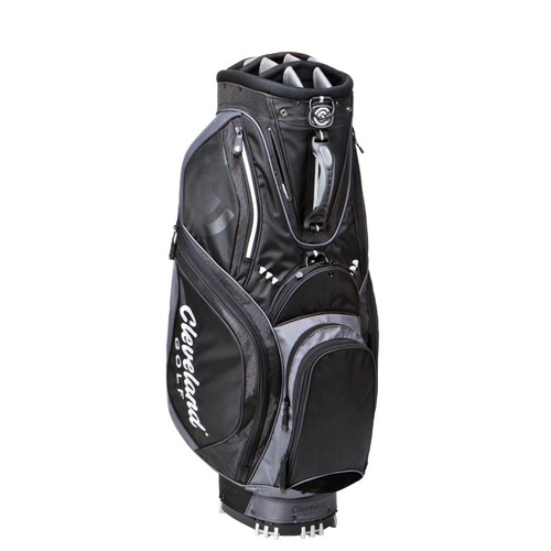 Cleveland Lightweight Cart Bag Black Inexpensive Good Option Golf