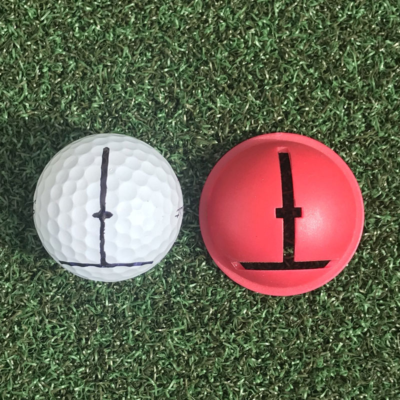 EyeLine Golf Impact Ball Liner (3-Pack) by Hank Haney