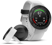 garmin approach ct10 golf club tracking system paired with your garmin watch