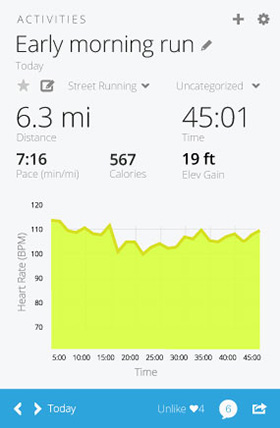 garmin vivofit calories