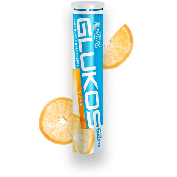 GLUKOS Energy Tablets - Orange (12 Pack)