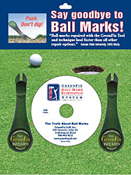 GreenFix Ball Mark Elimination System - cod: GFS