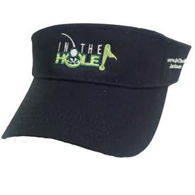 InTheHoleGolf.com Visor - Navy