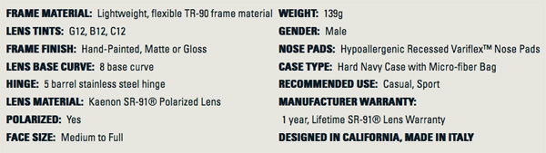 Kaenon Anacapa Sunglasses