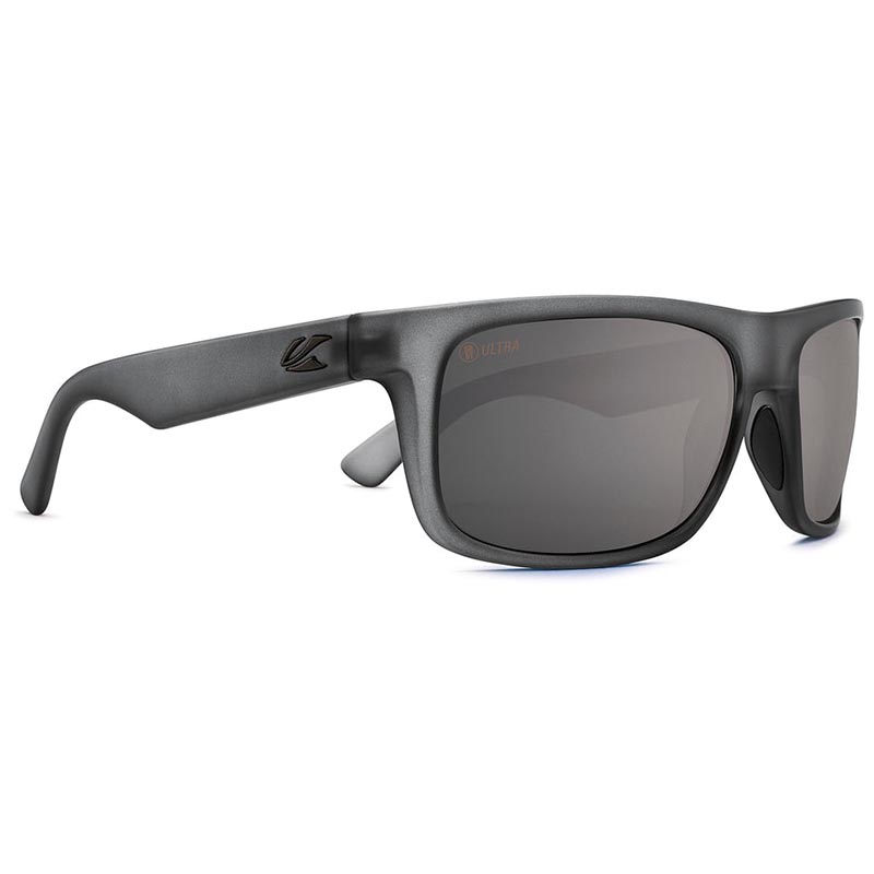 Kaenon Burnet Mid Polarized Sunglasses - Matte Carbon Black/ Ultra Grey 12 Black Mirror