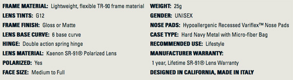 Kaenon Coronado Sunglasses