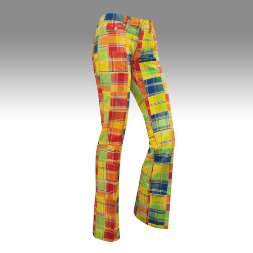 Loudmouth Golf Womens Pants Grass at
