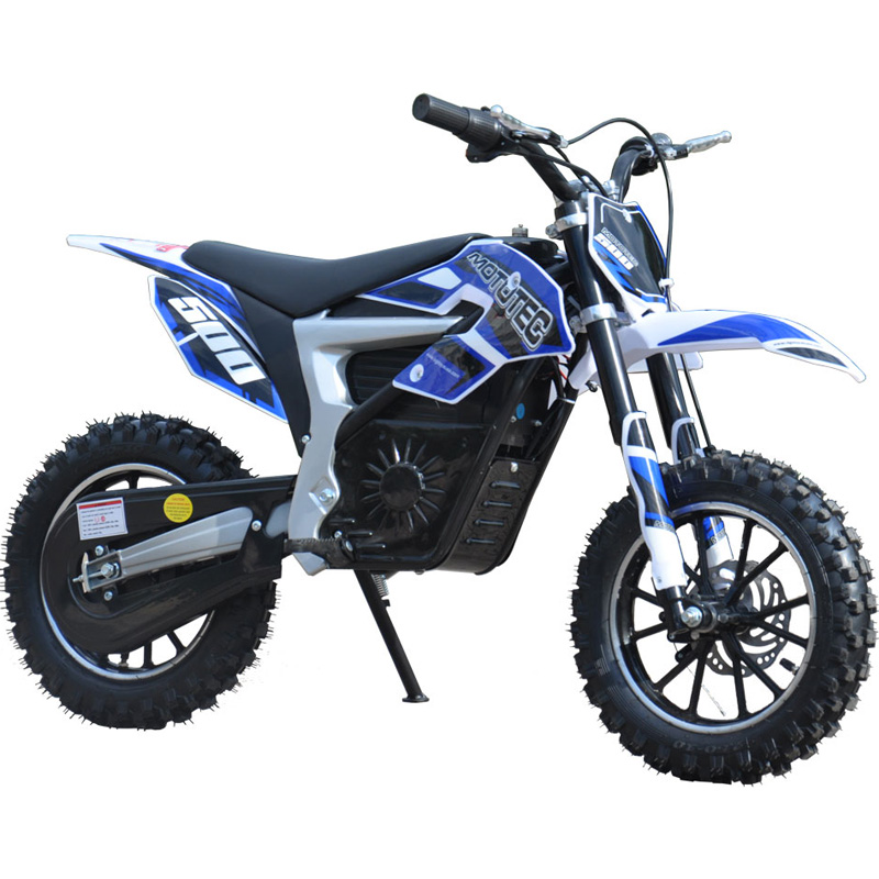 MotoTec 36v Electric Dirt Bike 500w Lithium Blue