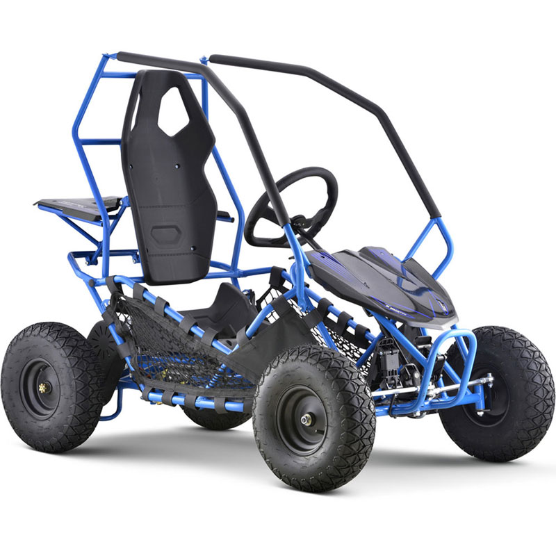 MotoTec Maverick Go Kart 36v 1000w - Blue