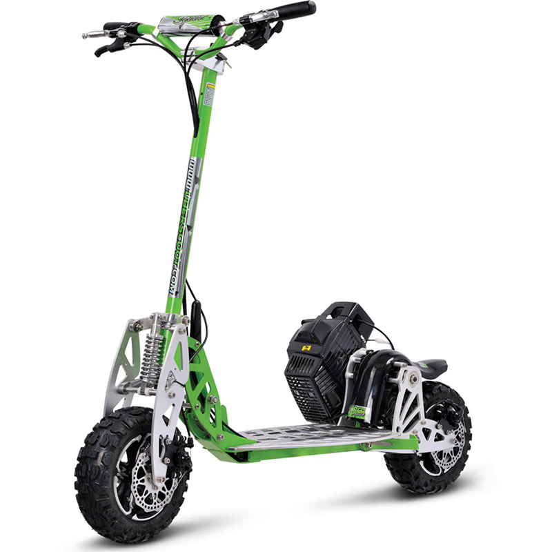 UberScoot 70x 2-Speed Gas Scooter - Green