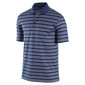 Nike Golf Dri Fit Multistripe Polo - Mens Deep Royal