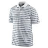 Nike Golf Dri Fit Multistripe Polo Mens White Blue