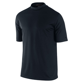 Nike Dri-Fit UV Argyle Mock - Black - Men's