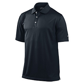 Nike Golf Body Mapping Polo - Mens Black/White