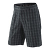Nike Golf Plaid Stretch Dress Short Mens Dark Grey