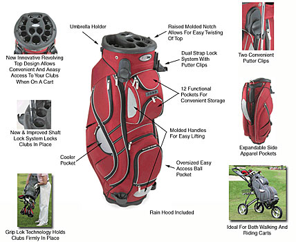 Bag Boy NXO Deluxe Cart Bag