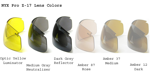 NYX Lens Colors