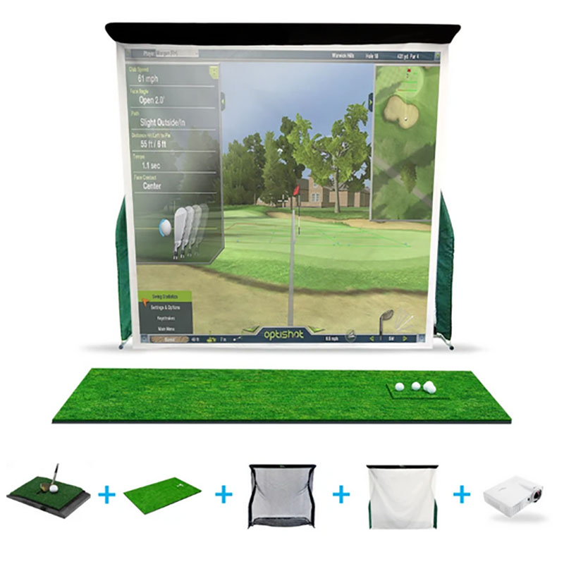 OptiShot Golf In A Box 3 - Home Golf Simulator