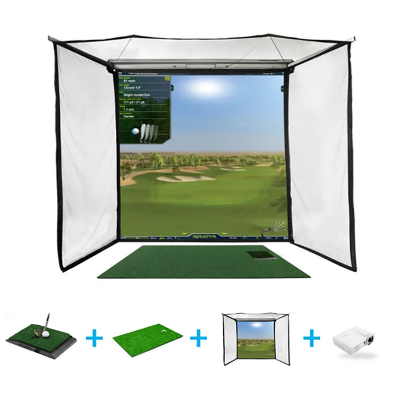 OptiShot Golf In A Box Pro - Home Golf Simulator