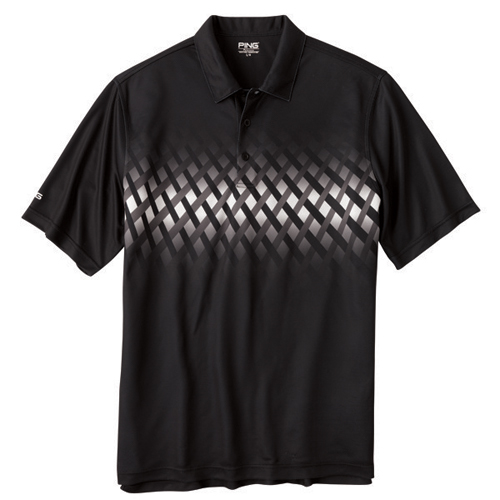 Ping Fried Egg Golf Shirt - Black