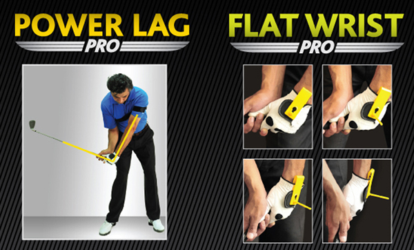 Power Lag Pro & Flat Wirst Combo Golf Swing Trainer