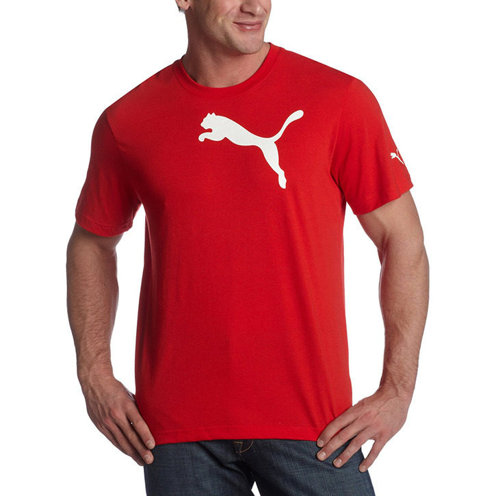 Puma Cat T-Shirt - Red/White