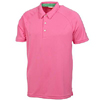 Puma Golf Cresting Performance Polo Mens Shocking Pink