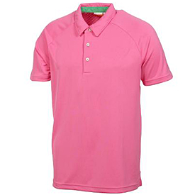 Puma Golf Cresting Performance Polo - Mens Shocking Pink