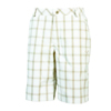 Puma Golf Check Bermuda Shorts Mens White Team Khaki