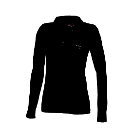 Puma Golf Long Sleeve Polo - Womens Black