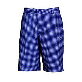 Puma Golf Patterned Bermudas - Mens Heliotrope