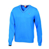 Puma Golf Solid V Neck Sweater - Blue - Mens