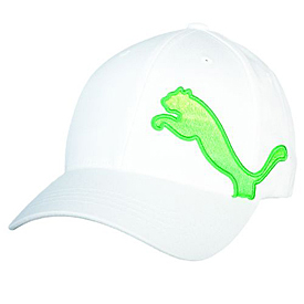Puma Golf Wave Cap - White/Lime Green