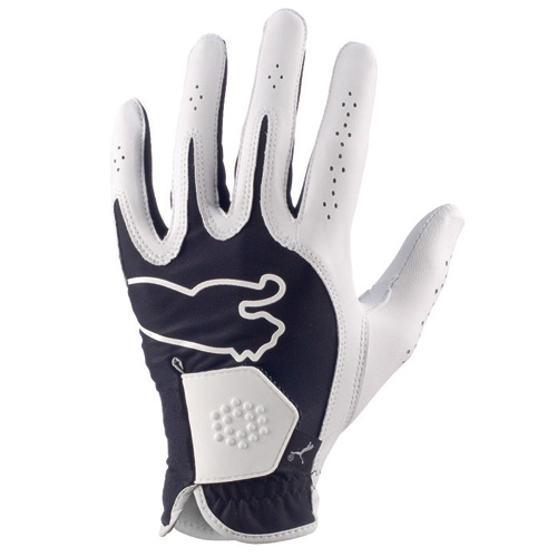 Puma Monoline Performance Youth Golf Glove - White/Black