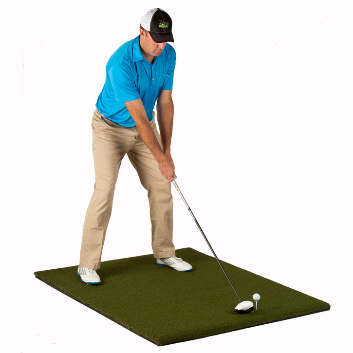 TrueShot ULTIMATE PURE Golf Hitting Mat (5'x5')