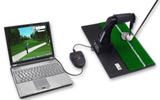QMotions Golf PC Tour Indoor Golf Simulator