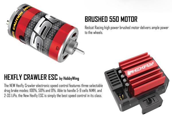 redcat racing everest gen7 pro 1/10 scale rc truck crawler