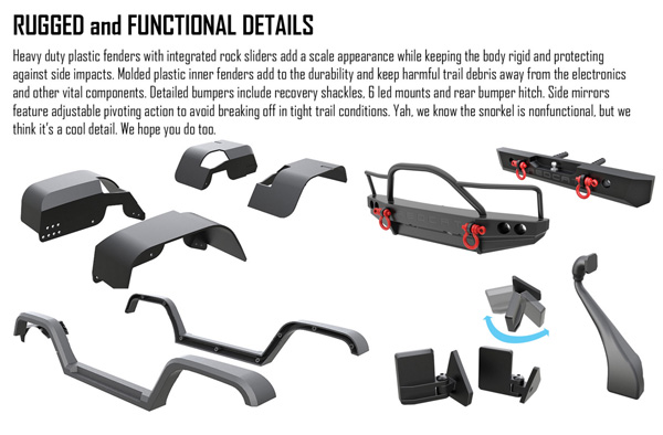 redcat racing everest gen7 pro 1/10 scale rc truck crawler
