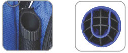 RJ Sports Elite Cart Bag Detail